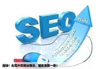 揭秘!东莞外贸网站建设,哪家更胜一筹?